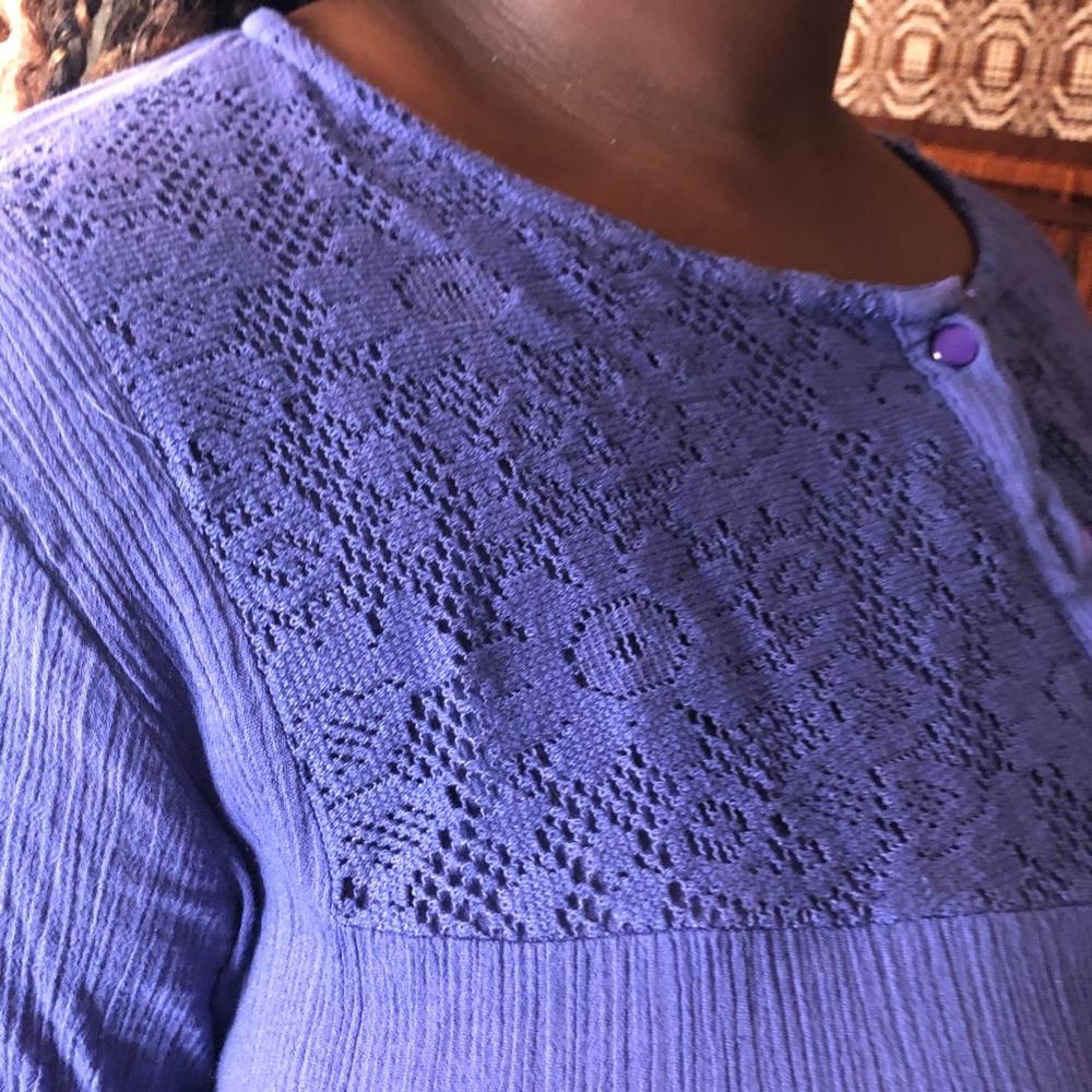 All the rage for the summer get you hands on this  Vintage Purple gauze … - Picture 4 of 12